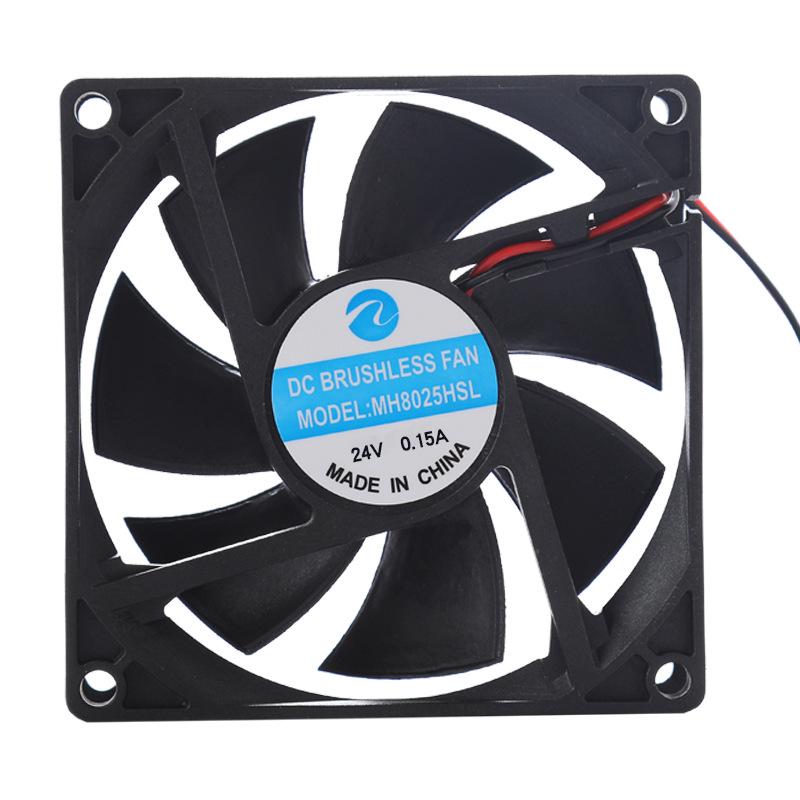 8cm DC Cooling Fan for Plant Lamps and Mosquito Killers (Models 8010-8038)