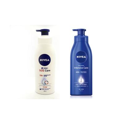 Ενυδατική Λοσιόν Σετ Intensive 400ml + SOS Care 400ml