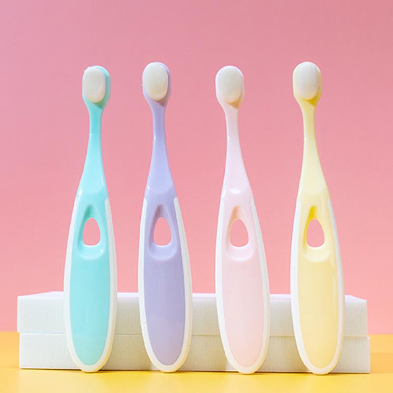 

Набор детских зубных щеток с чашкой для хранения, 8 штук, для возраста 3-10 лет