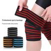Professional Elastic Joint Support: Unisex Fitness Knee Pads & Leg Wraps for Deadlifts