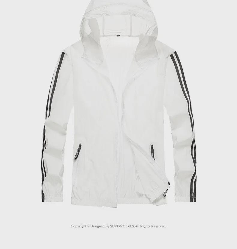 Men's Ultra-Thin Ice Silk Korean Style Summer Sports Sun Protection Jacket