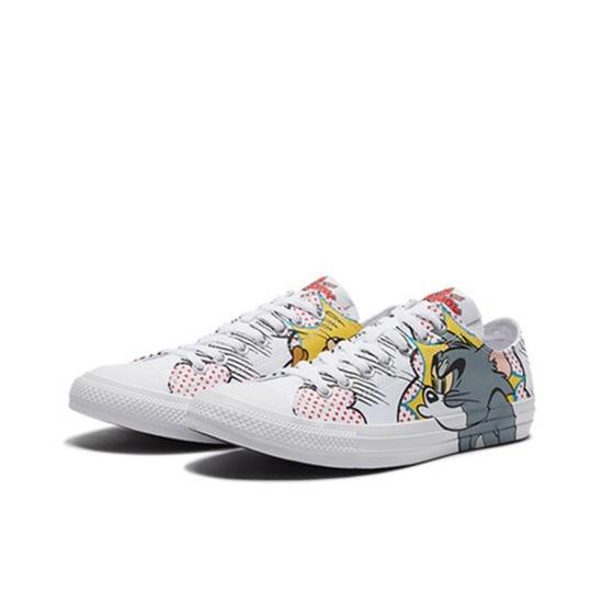 

Converse Tom and Jerry x Chuck Taylor All Star Low Carton 165732C EU 37.5 белый