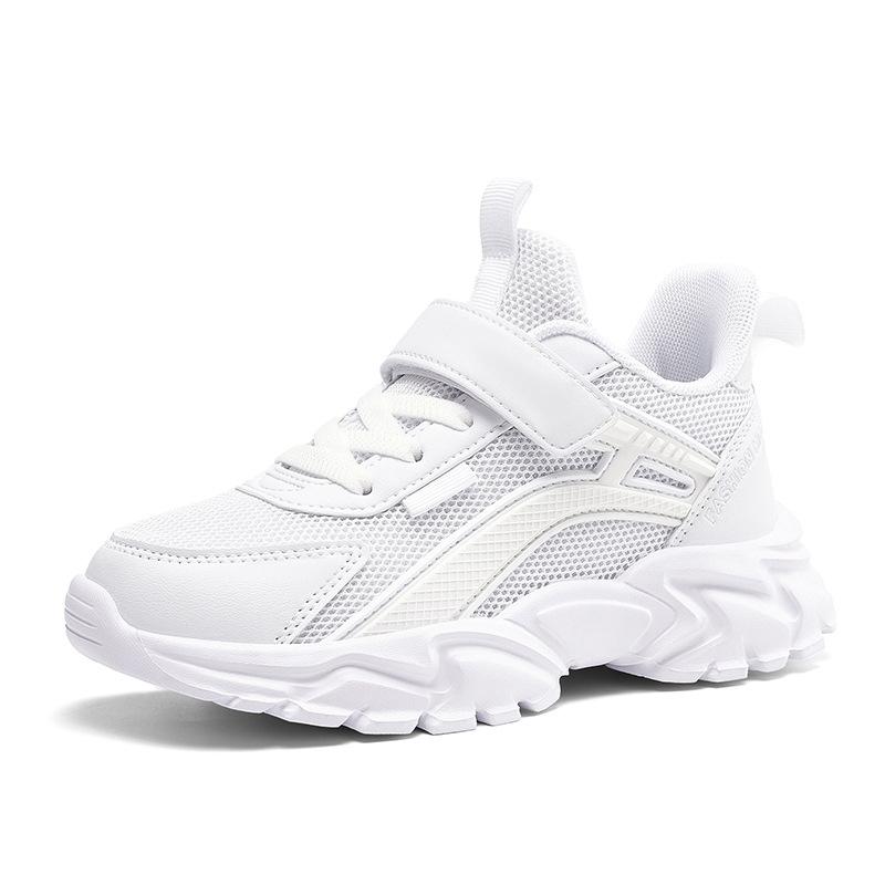 Comfortable Korean version of fashion girls white shoes running shoes breathable sports shoes casual shoes mesh boys