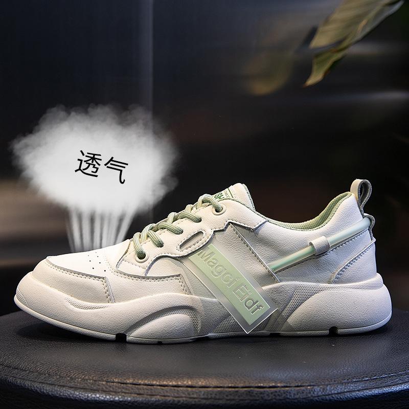 

Кожаные маленькие белые туфли женские весна 2025 новая корейская версия повседневные универсальные туфли на плоской подошве женские туфли со шнуровкой и неглубоким вырезом 40 бежевый