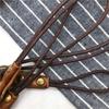 Holder Retro Genuine Leather Work Card Holder Wrist Neck Lanyard Phone Neck Strap Leather Lanyard