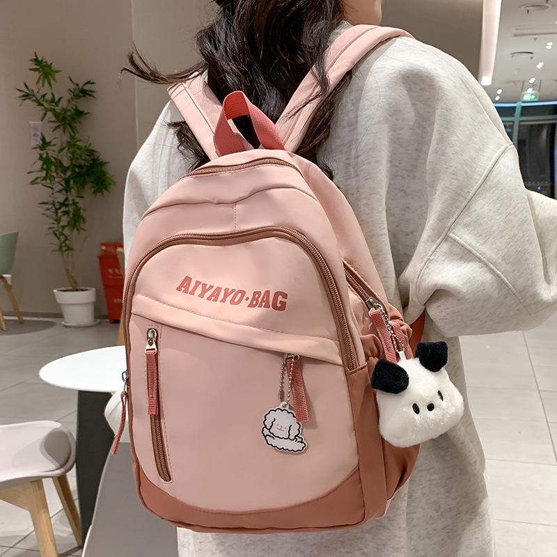 Children's Small Schoolbag for Girls Ins Style College Students Kindergarten Backpack Cute and Beautiful Backpack