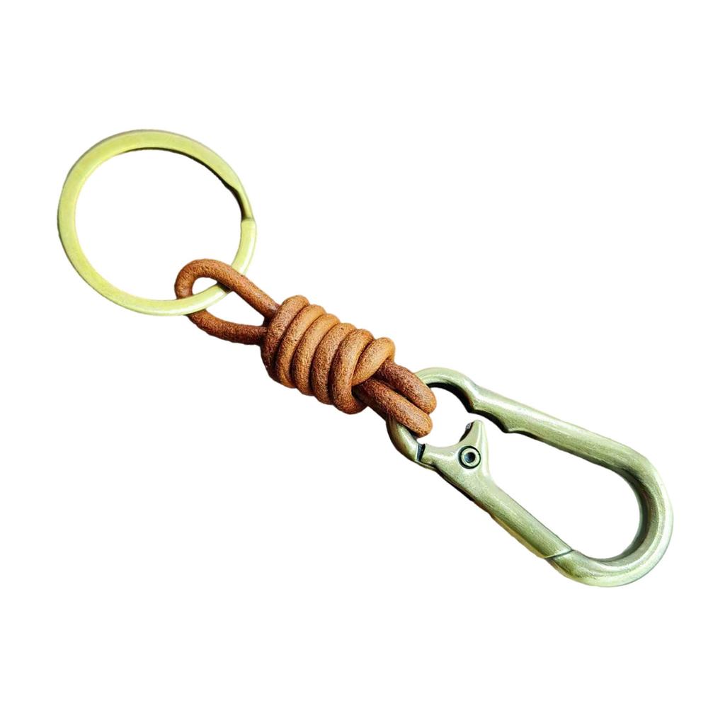 Leather Lanyard Hook Vintage Leather Rope Key Chain Men Keyrings Car Keys Fashion Accessories Suitable for Any Occasion