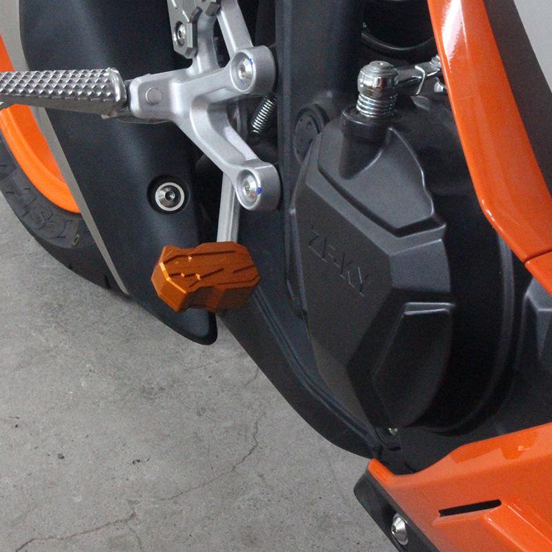 Keeway 321RR Aluminum Alloy Enlarged Foot Peg & Rear Brake Pedal Anti-slip Footrest Accessories
