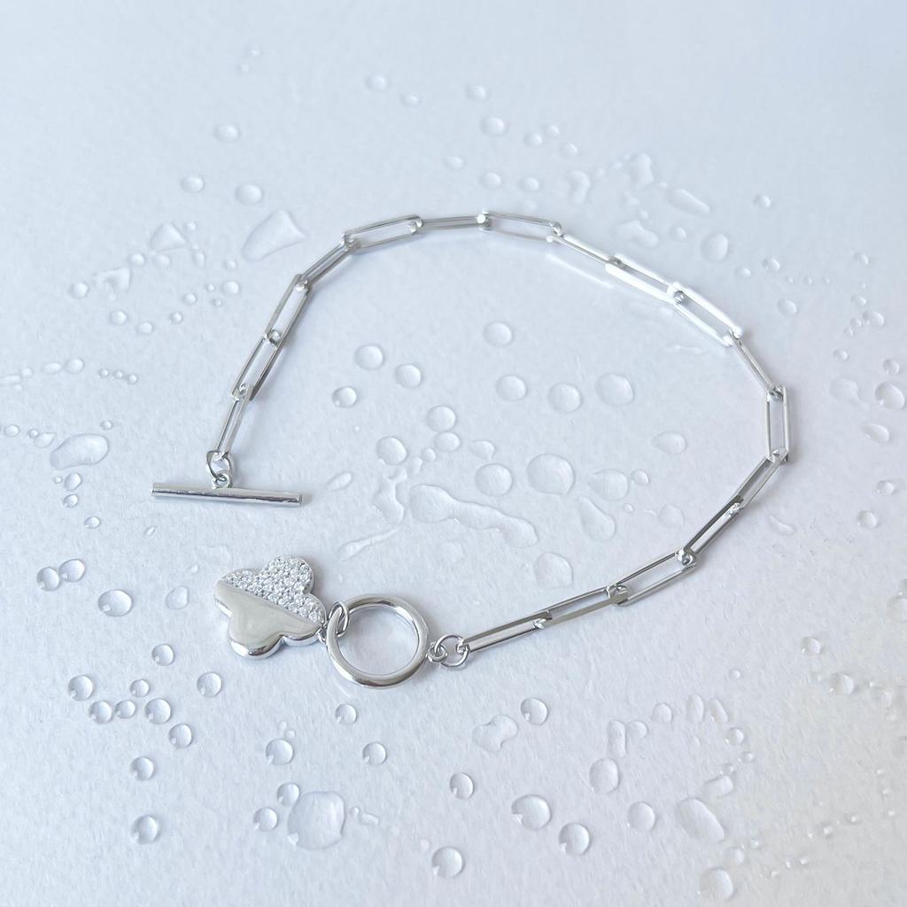 Silver Bracelet with Cubic Zirkonia (2143505)