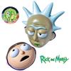 Lustige Rick-und-Morty-Professor-PVC-Maske für Halloween-Cosplay