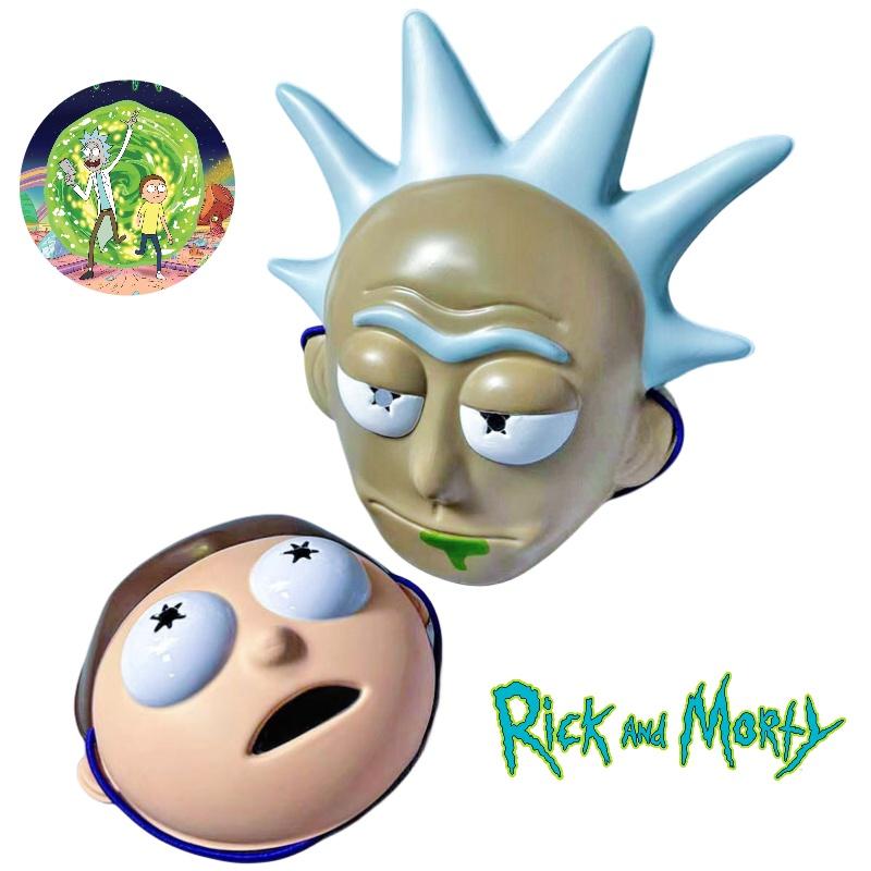 Lustige Rick-und-Morty-Professor-PVC-Maske für Halloween-Cosplay