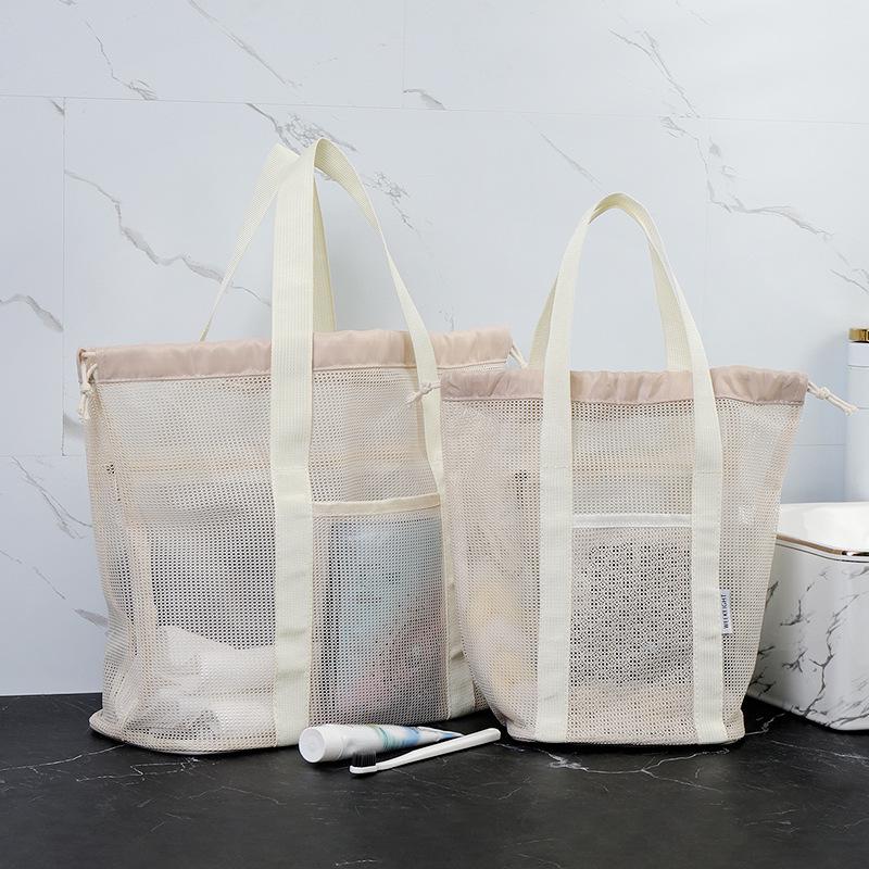 Summer Large Capacity Mesh Beach & Bath Tote for Kids
