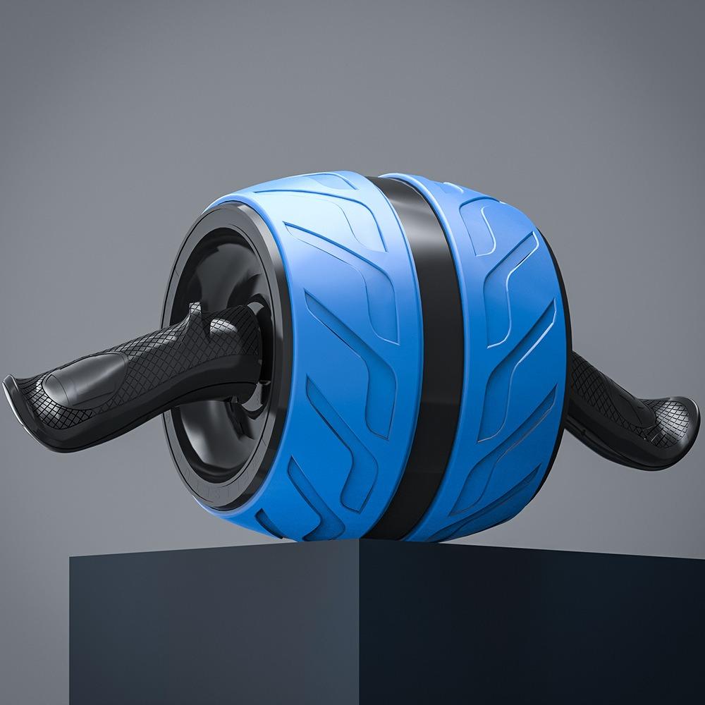 

Mini Rebound AB Roller Ergonomic Grip Abdominal Exercise Wheel Abdominal Workout Roller Men/Women синий