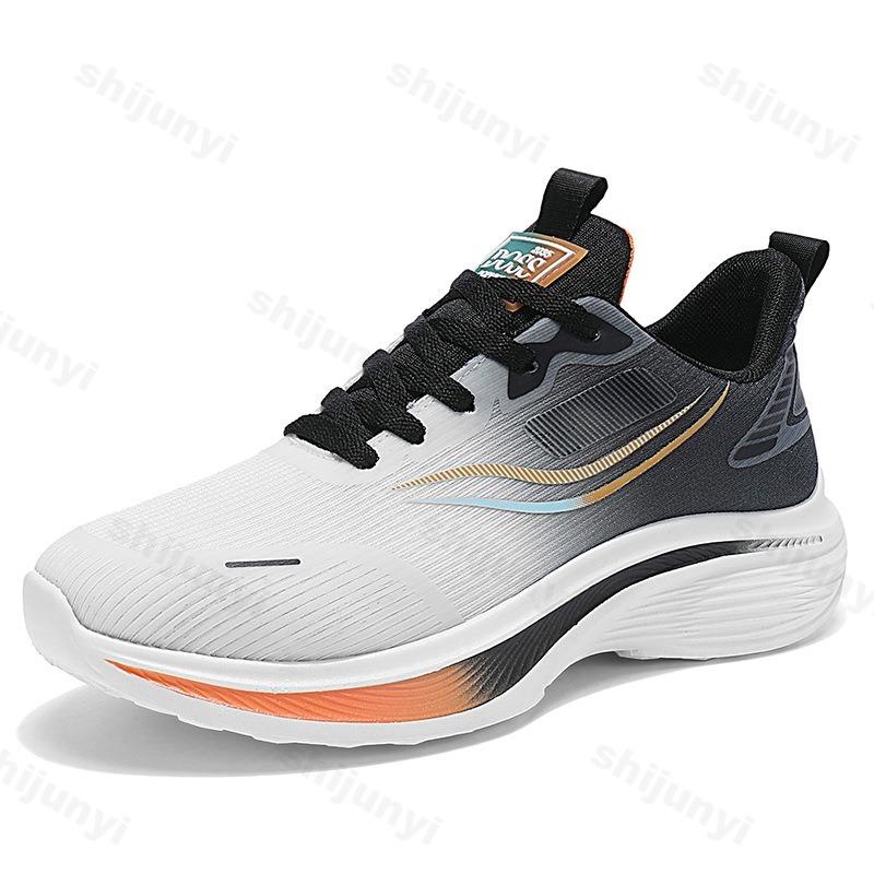 Herren Casual Sportschuhe Sommer 2025 Atmungsaktiv Weiche Sohle Mesh Outdoor Laufschuhe Leichtgewicht Anti-Rutsch Stoßdämpfende Freizeitschuhe