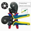 Ferrule Crimping Pliers 0.08-16mm² Professional Ferrule Crimping Tool Kit VXC9 16-6 Precision Wire Clamp Crimper Terminal Set