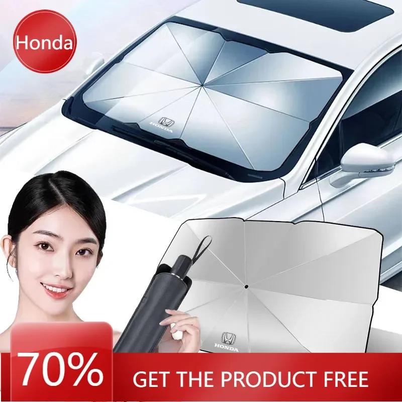 Car Hot XR Car windshield Sunshade Umbrella Protector Parasol Foldable For Honda Civic Accord Crider City XRV CRV Inspire Fit
