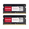 [Memória para Laptops - DDR4] GIGASTONE 16GB x 2 (Kit de 32 GB) DDR4 3200 MHz (2933MHz ou 2666MHz) PC4-25600 (PC4-2340021300) CL22 1.2V SODIMM 260 Pinos