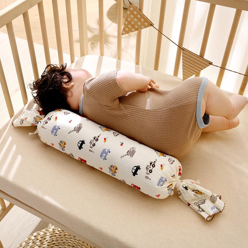 Infant Comfort Sleep Bolster: Anti-Pressure Soothing Pillow for Safe Side and Back Rest.