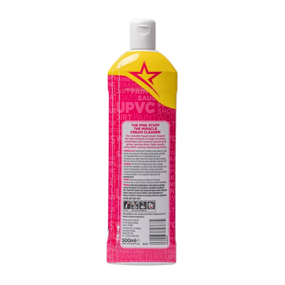 Uniwersalne mleczko do czyszczenia powierzchni The Pink stuff 500 ml