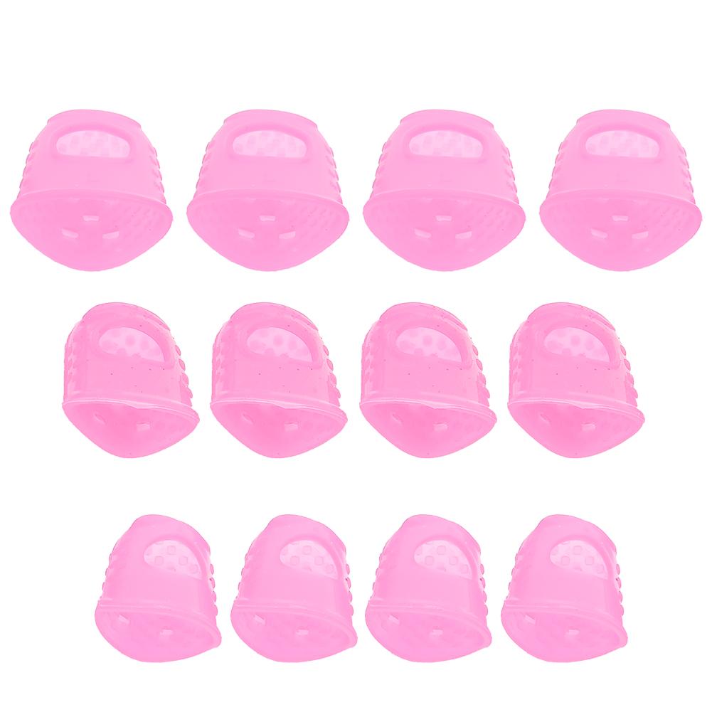 12Pcs Guitar Finger   Cover Silicone Fingertip Guards  or String Instrument Accessory