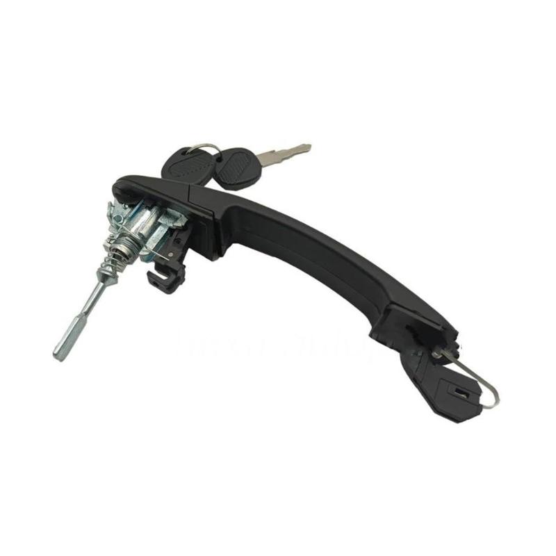Car Exterior Door Handle Lock with 2 Keys for MK3 377837205 373837205 Replacement Door Handle Auto Accessories