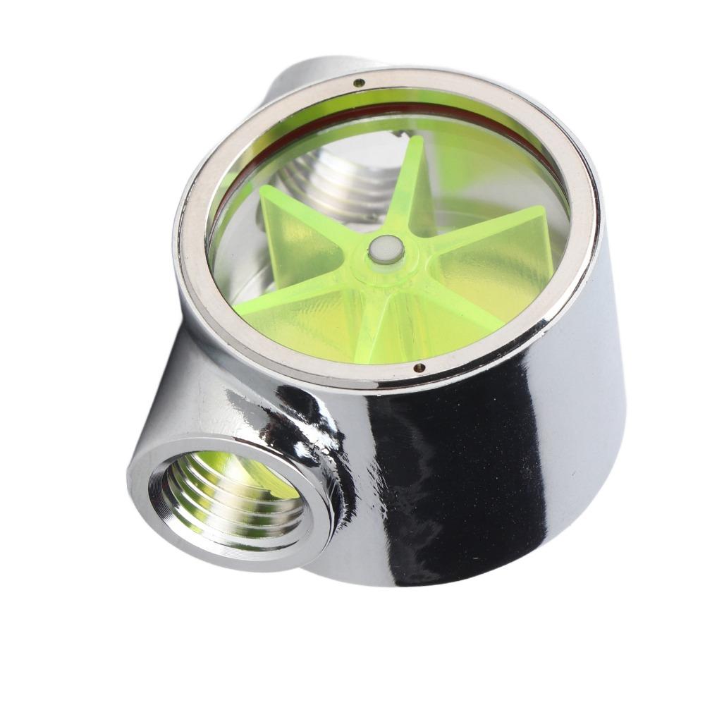 G1/4 Inch Thread Water Flow Indicator Flow Meter Indicator  For Computer Water Cooling System