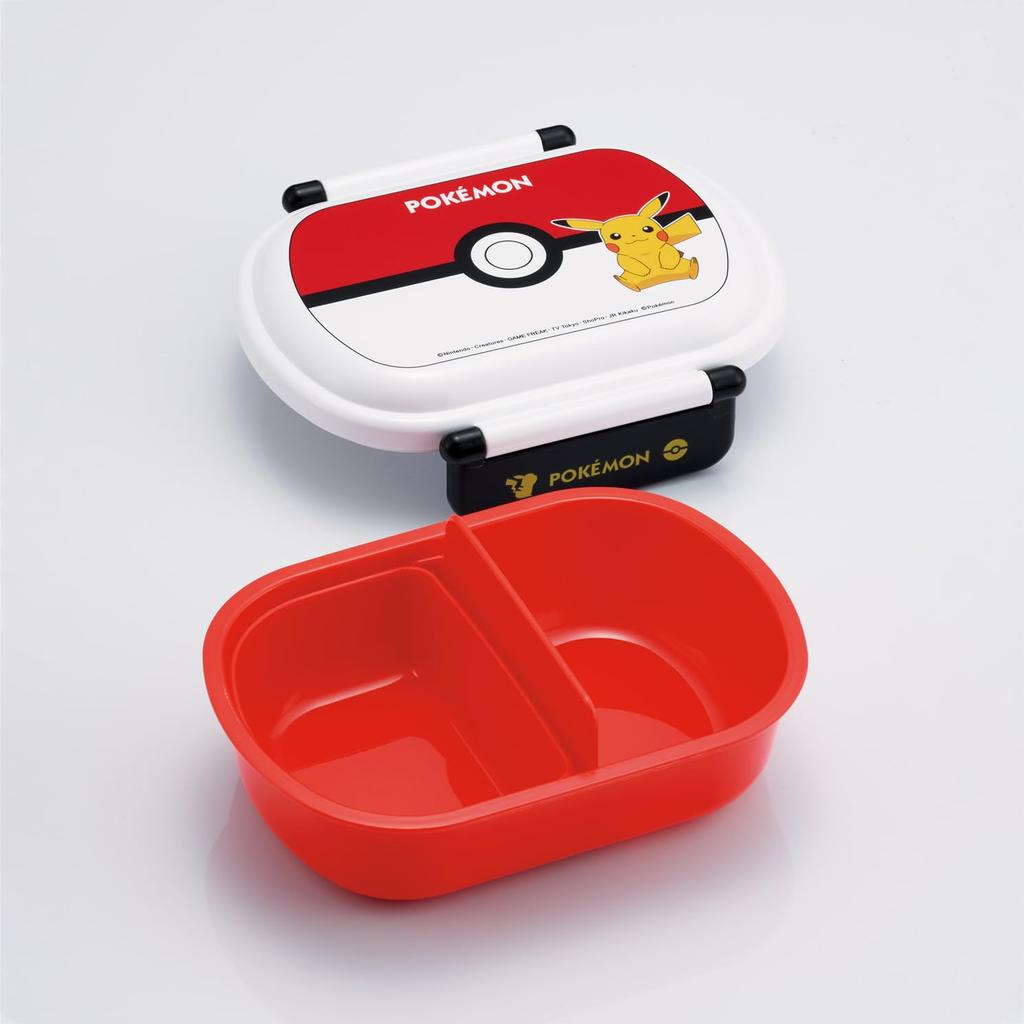 Skater Bento Lunch Made in Pokemon Monster Ball Children's Box, 360ml, Japan, 25, QAF2BA-A