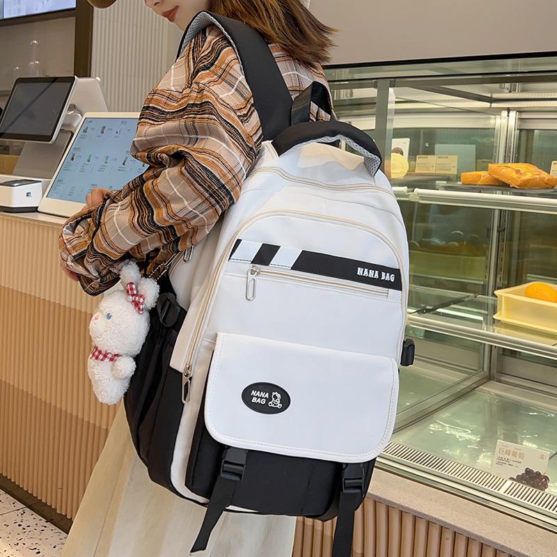 School Bag Children Elementary School Students Junior High School Students College Students Girls Backpacks Men's Backpacks