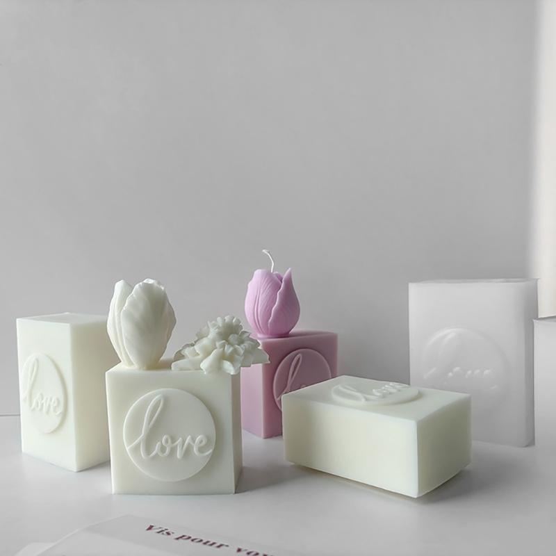 Creative Handcrafted Scented Candle Mold Silicone Mold for Making Beautiful Aromatherapy Candle Ornaments