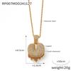 Elegant European-Style Necklace: Women's 26-Letter Diamond-Inlaid Copper Pendant on Titanium Steel Clavicle Chain