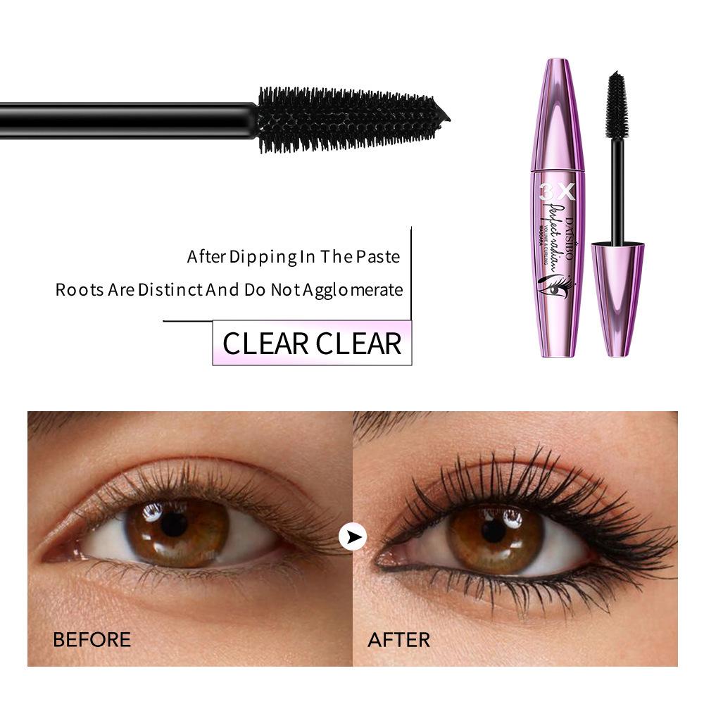 Wimperntusche Wischfest Verleiht Lange Wimpern Langhaltiges Make-up Wasserfest und Schweißfest Für Alle Hauttypen geeignet Perfektes Geschenk