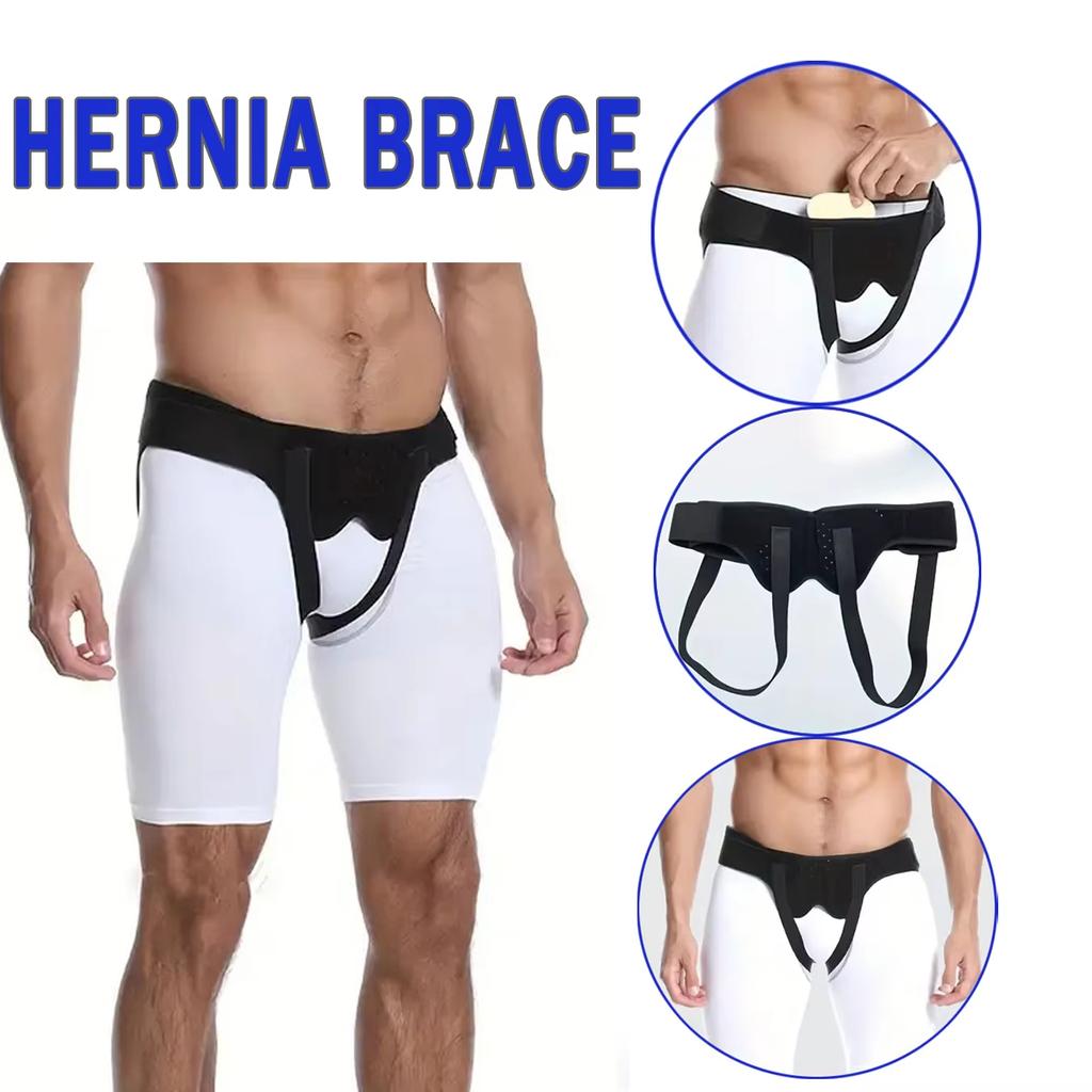 Hernia Belt for Men Hernia Support Truss for Double Inguinal,Adjustable Groin Straps  & Injury Recovery Belt