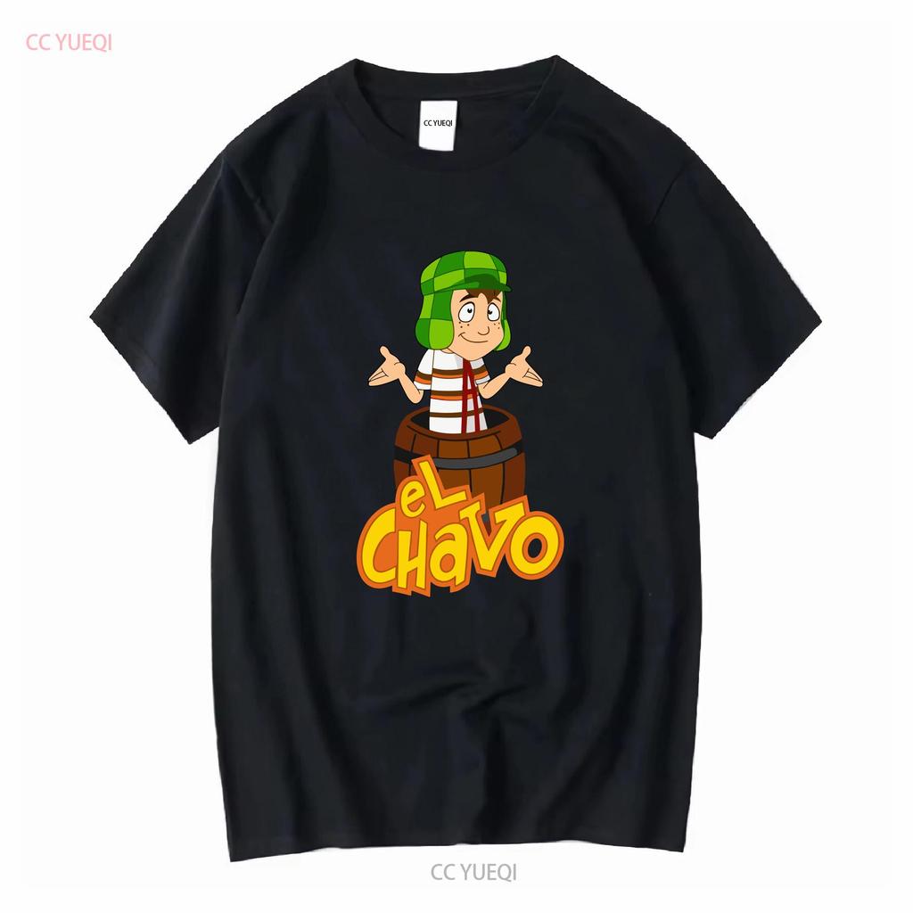 T shirt el Chavo del 8 cecco della botte ocho long or short sleeves vintage Washed Versatile fashion Casual Slightly Soft