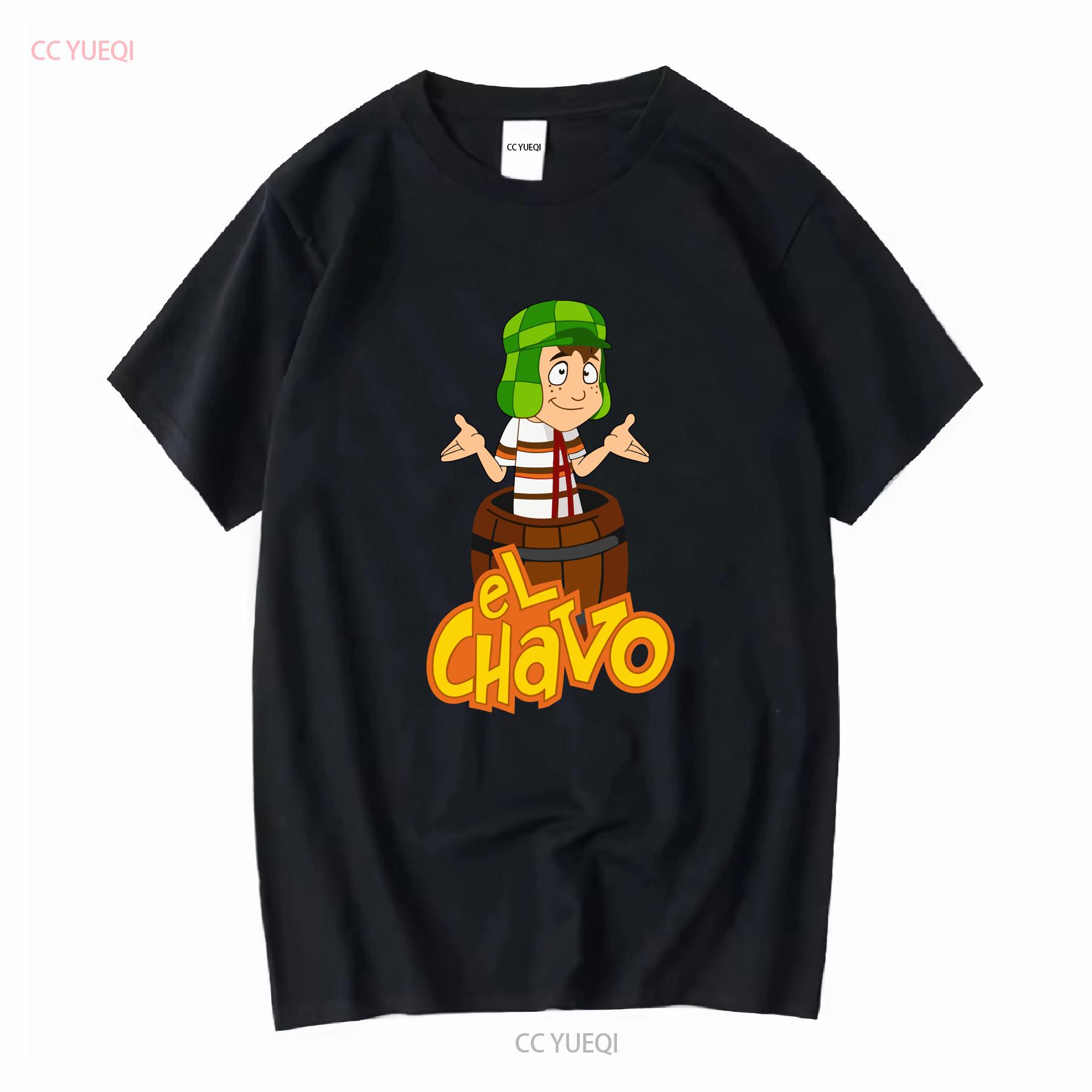 

T shirt el Chavo del 8 cecco della botte ocho long or short sleeves vintage Washed Versatile fashion Casual Slightly Soft 4XL