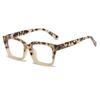 Fashion PC Anti-UV Blue Rays Glasses Square Solid Color Computer Goggles Ultra-light Flat Mirror Eyewear Men
