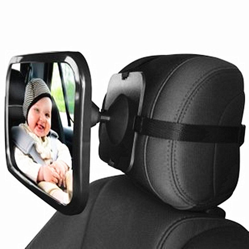 Acrylic 360 ° Rotating Car Baby Rearview Mirror For Safety Monitoring In Car Baby Mirror Adjustable