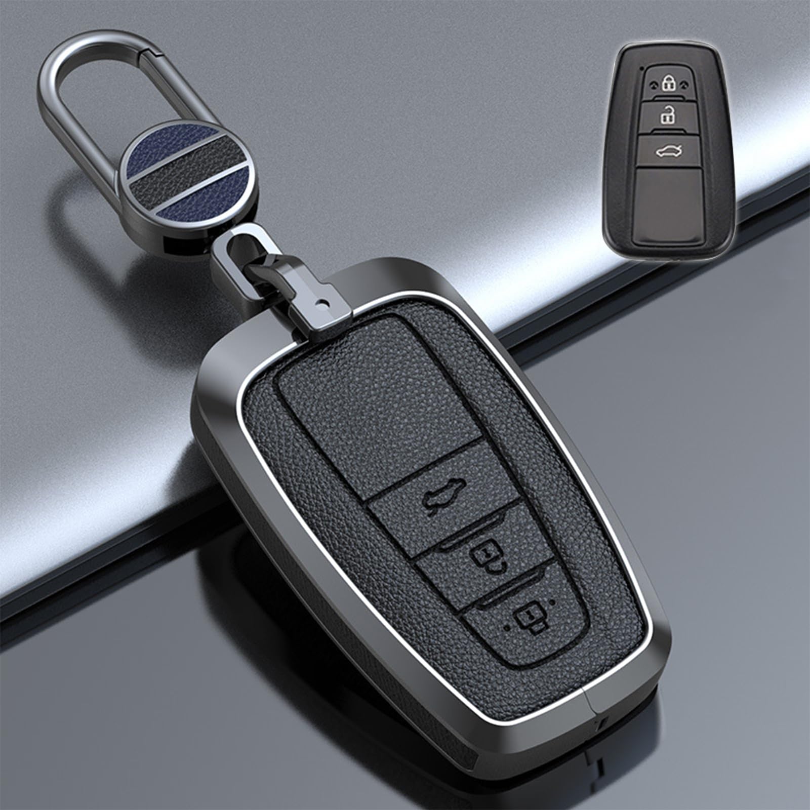 [HYCALY] Key Case Key Case for Toyota [For C-HR Prius