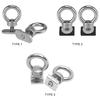 2er-Pack Befestigungsösen für Kajakschienen für Bungee-Seil