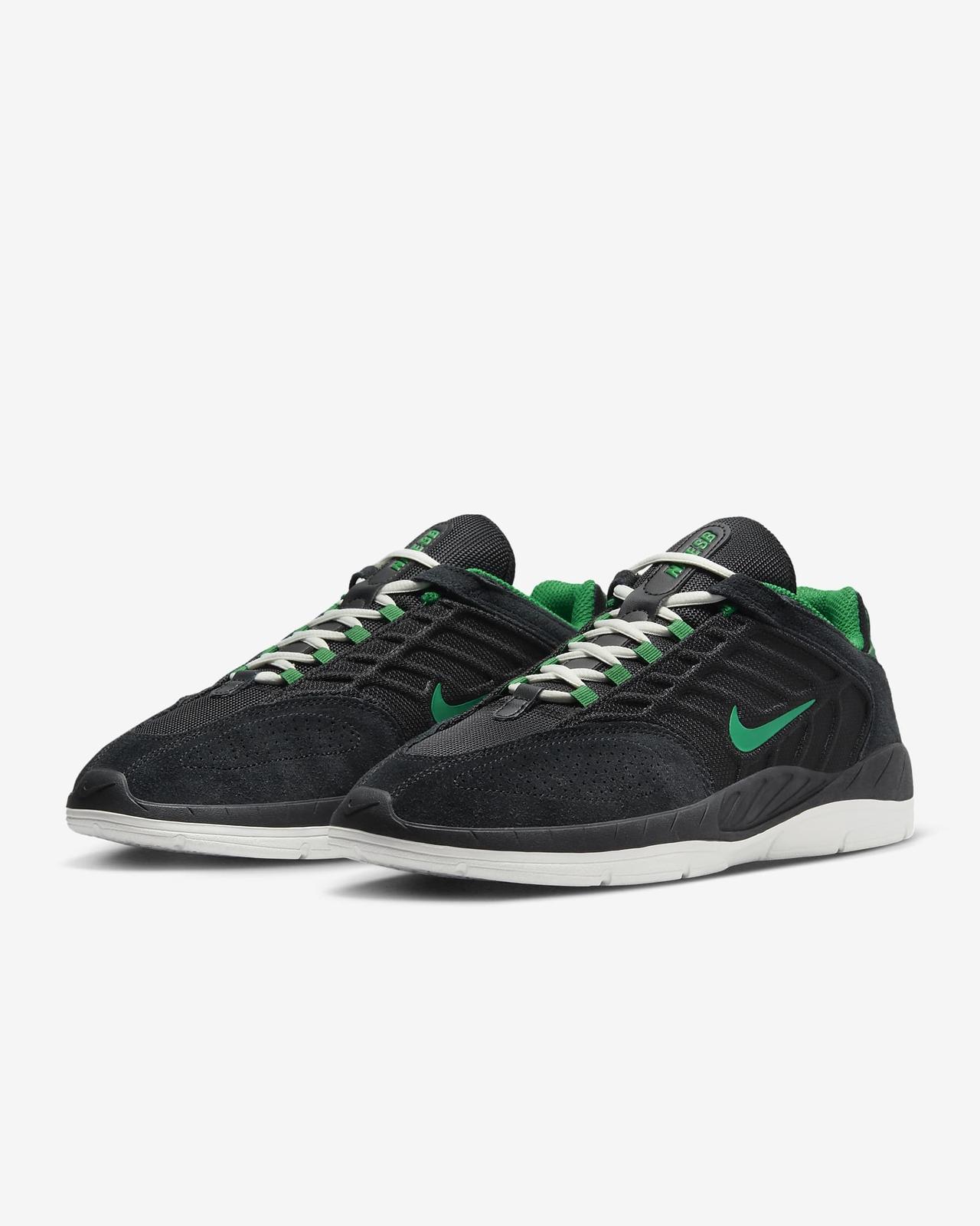 FD4691-003 Nike SB Vertebrae Black Summit White Malachite (Men s) 8.5