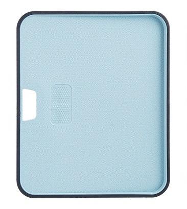 

Heavy Duty Non-Slip Double-Sided Cutting Board - XL Kitchen Prep with Groove & Hole, Multipurpose (1-Pack) синий