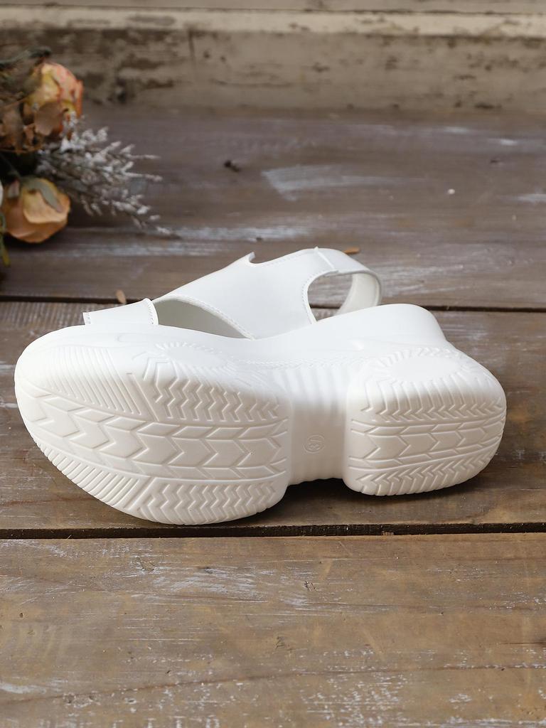 2025 Women's Sports Dad Sandals: New Style Roman Beach Sandals with Buckle and Thick Sole
