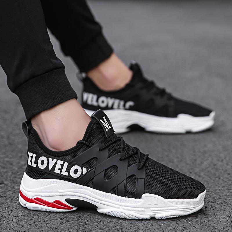Buy Fashion Men 'S Casual Running Sport Shoes Man Breathable Shoes at ...