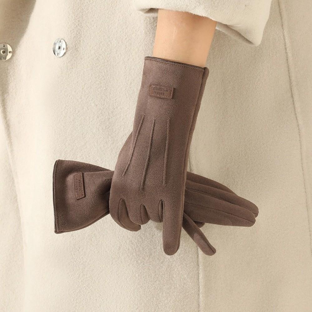 Touch Screen Keep Warm Gloves Windproof Mittens New Cycling Gloves  Women