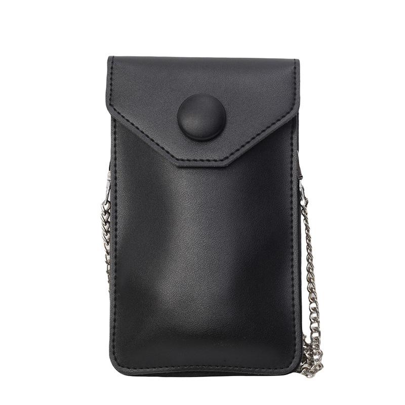 Small bag women's texture casual new trendy messenger bag texture small bag mobile phone bag small satchel