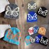 Knitted Butterfly Faux Mink Hat For Women Winter Warmth And Windproof Comfort