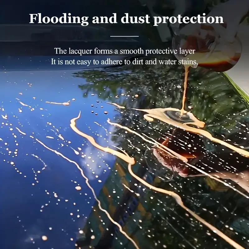 Automotive Paint Ceramic Polishing Spray: Nano Coating, High-end Hydrophobic Formula, Anti Scratch and Rain Protection,