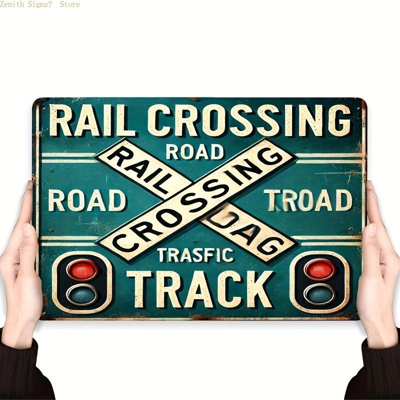 2D Vintage Iron Metal Tin Sign with Advanced Protective Coating and Universal Design Theme Perfect for Home Office