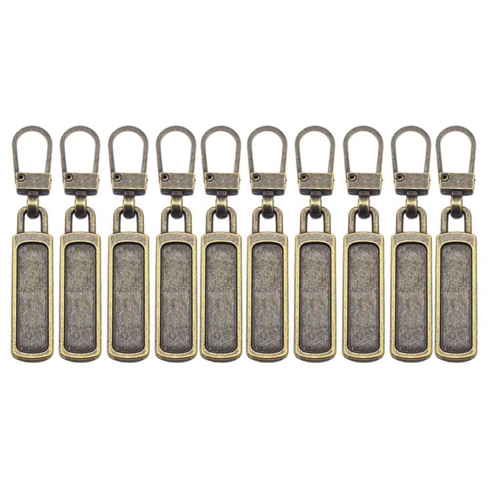Fix Your Zippers in Minutes 10 Pieces of Zip Slider Replacement DIY Sewing Craft Perfect for Travel Suitcases and Backpacks