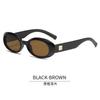 European American Style Sunglasses For Women Fashion Stylish Party Sun Glasses Oval Shape Uv Protection Outdoor Sunglass