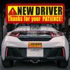 Reflective Student Driver Magnets Stickers Student Driver Driver Bumper Magnets  Driving School Car